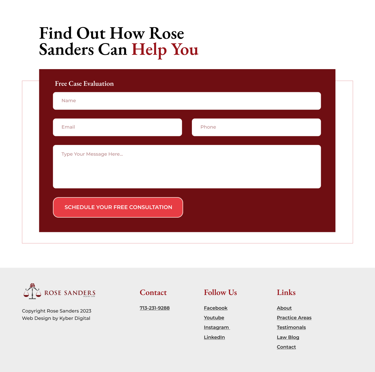 Find out how rose sanders can help you.